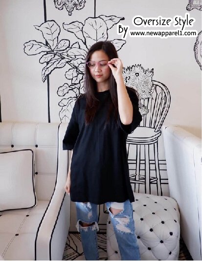 oversize  เสื้อโอเวอร์ไซส์