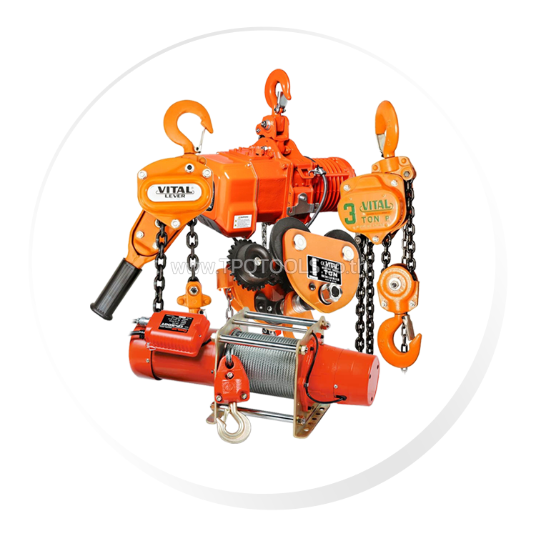 รอกทุกชนิด รอกโซ่ รอกโยก รอกไฟฟ้า และรอกสลิงไฟฟ้า Chain Hoists, Lever Hoists, Electric Hoists & Wire Rope Hoists