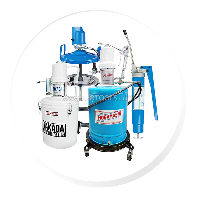 เครื่องมืออัดจารบี และปั๊มอัดจารบี Grease Guns & Grease Pumps