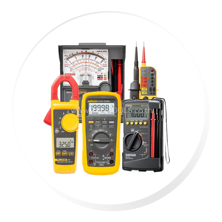 เครื่องมือวัดภาคสนาม แคล้มมิเตอร์ และมัลติมิเตอร์ Field Measuring Instruments, Clamp Meters & Multimeters