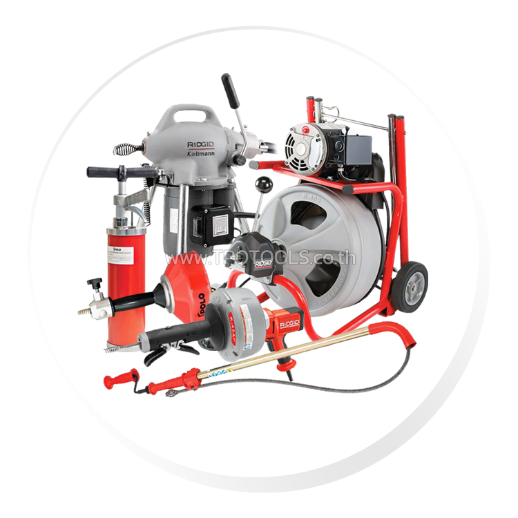 เครื่องล้างท่ออุตสาหกรรม Industrial Drain Cleaning Machines