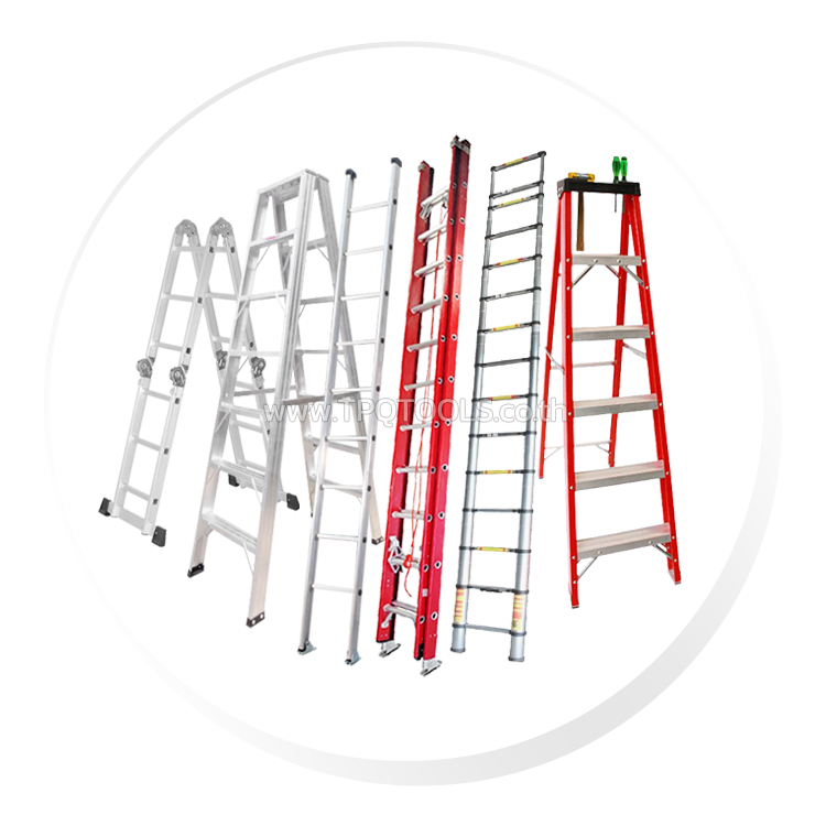 บันไดอลูมิเนียม และบันไดไฟเบอร์กลาส Aluminum & Fiberglass Ladders