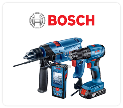 BOSCH แบรนด์ยอดนิยม เครื่องมือไฟฟ้า เครื่องมือไฟฟ้าไร้สาย 12V 18V 20V เครื่องดูดฝุ่นอุตสาหกรรม เครื่องวัดระยะเลเซอร์ เครื่องฉีดน้ำแรงดันสูง ไฟส่องสว่าง ชุดดอกสว่าน-ดอกไขควง อะไหล่ แท่นชาร์จเร็ว แบตเตอรี่ Li-on TPQTOOLS บริษัท ไทยพัฒนสิน ควอลิตี้ ทูลส์ จำก