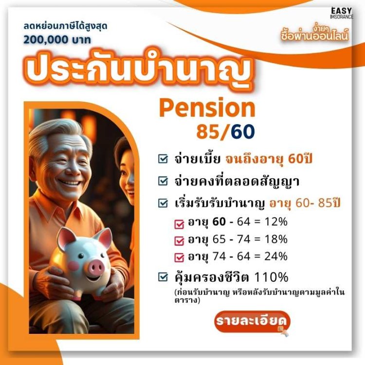 pension Insurance plan 85/60 for fwd