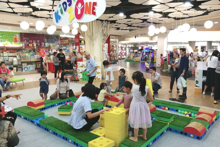 สนามเด็กเล่นในร่ม indoorplayground blixpop playgroup