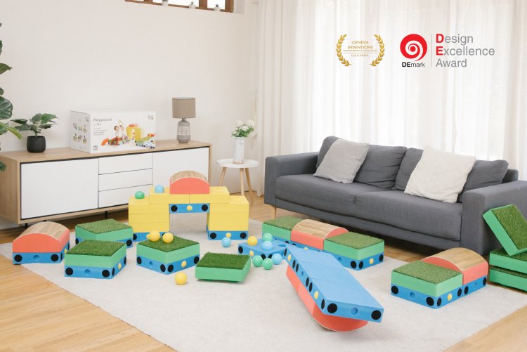 blixpop indoor playground big building blocks