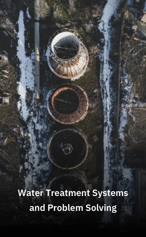 บริการด้านระบบน้ำ บำบัดน้ำ แก้ปัญหาทางน้ำเน่า น้ำเสีย