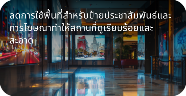 การแสดงข้อมูลลูกค้าด้วยจอแสดงผลดิจิตอล by hstn