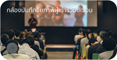 กล้องบันทึกภาพผู้เข้าร่วมชัดเจน โดย Highsolution