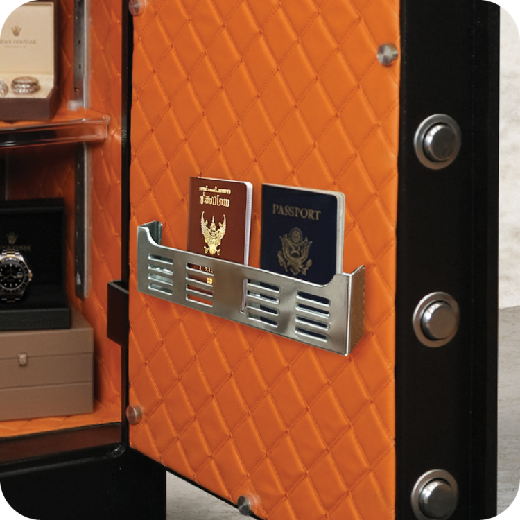 ช่องเก็บเอกสารภายในตู้เซฟ PJS