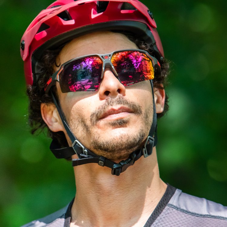 แว่นกีฬา Rudy Project Charcoal / Multilaser Red