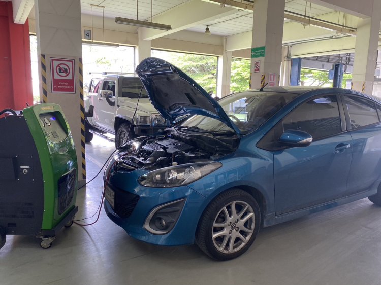 ซ่อมแอร์รถยนต์ Mazda