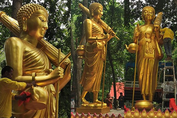 พระสิวลี เนื้อทองเหลือง