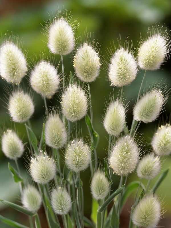 Color Grass Bunny Tail