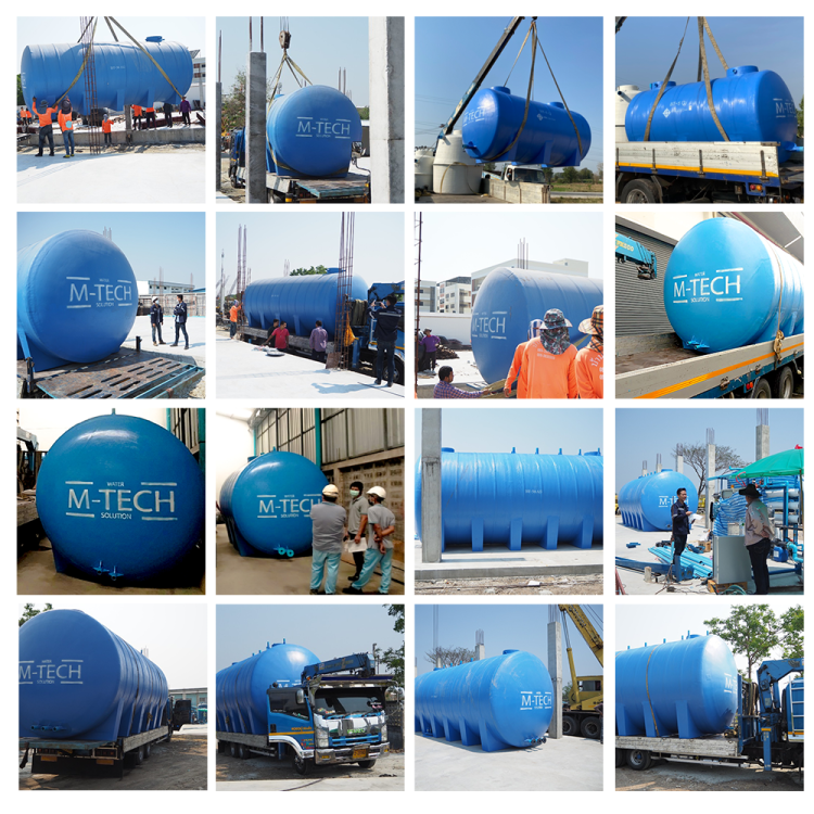 ถังเก็บน้ำไฟเบอร์กลาสขนาดใหญ่ราคาถูก