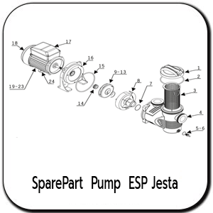 Spare Part Pump  ESP  Jesta