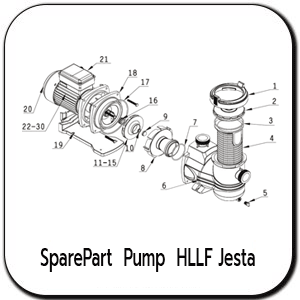 Spare Part Pump  HLLF  Jesta