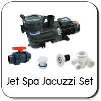 Jet Spa Jacuzzi Set