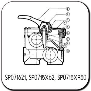 SP071621, SP0715X62, SP0715XR50