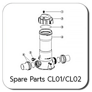 Spare Part CL01 / CL02 Emaux