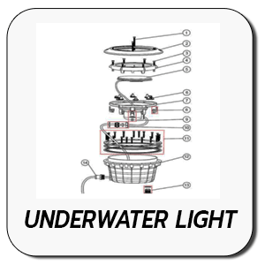 SPARE UNDERWATER LIGHT