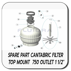 CANTABRIC TOP FILTER 750 OUTLET 1 1/2