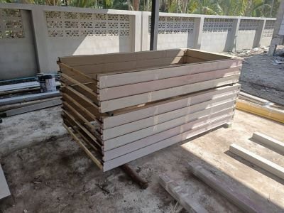 ประตูวงกบไฟเบอร์กลาสหน้างาน11