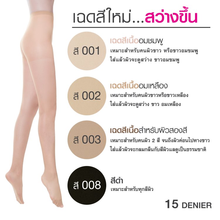 ถุงน่อง เชอรีล่อน Long Legs Cherilon ถุงน่องคนตัวสูง