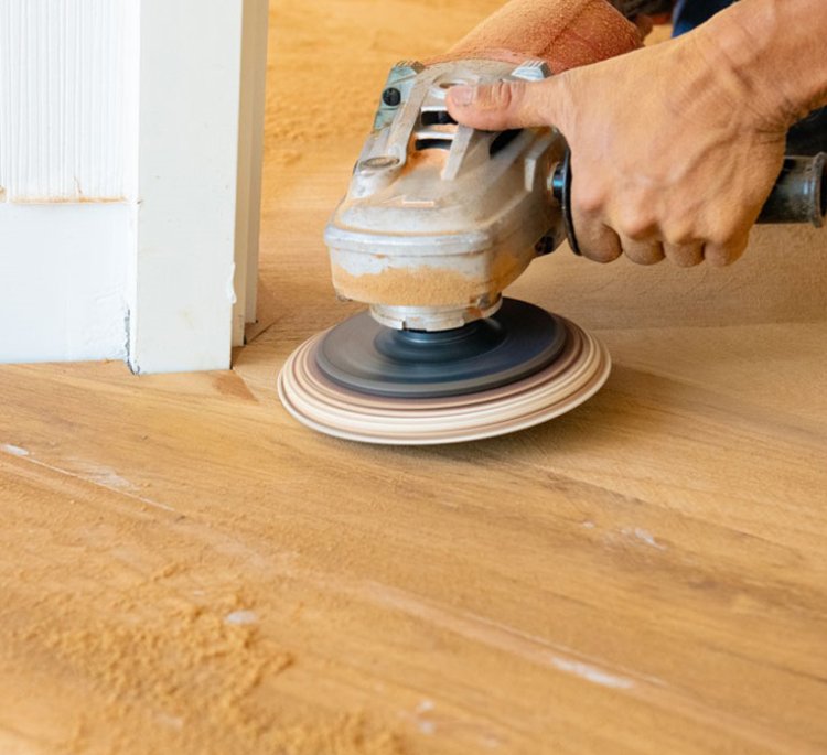 ขัดพื้นไม้