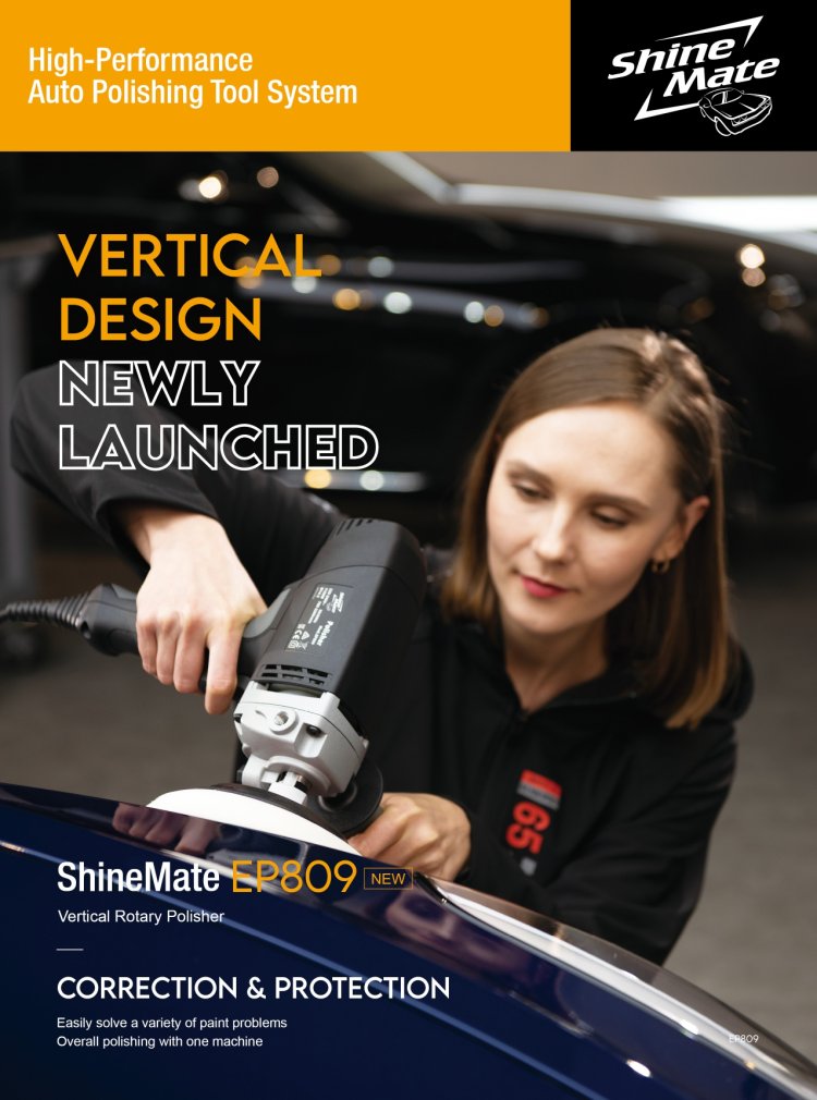 เครื่องขัดสีรถ Shine Mate รุ่น EP809 ระบบโรตารี