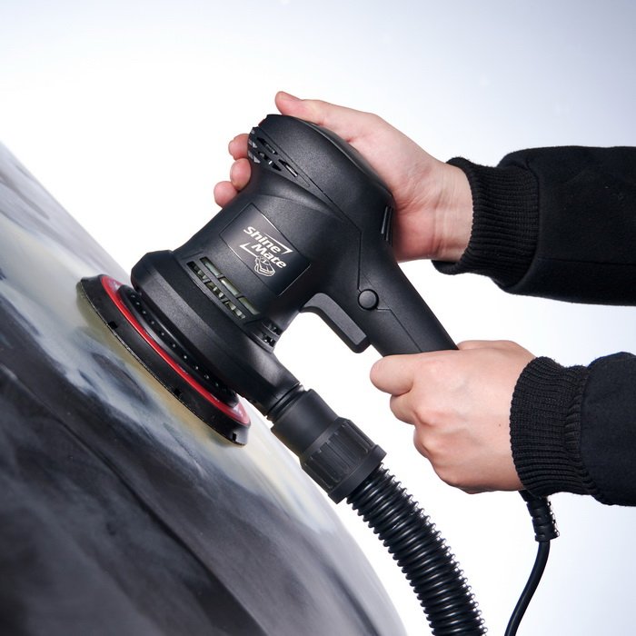 เครื่องขัดกระดาษทราย Shine Mate ES526 ขัดผิวส้ม ขัดสีรถ เคลือบสีรถ