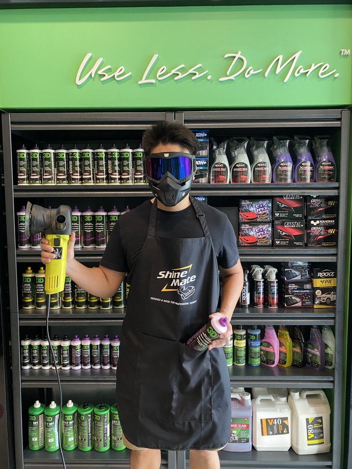 ผ้ากันเปื้อนสำหรับคาร์แคร์ ขัดสีรถ