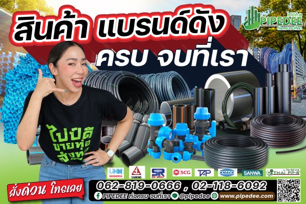 ไปป์ดี_สินค้าแบรนดัง