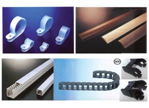 แคลมยึดสาย,ราง,กระดูกงู