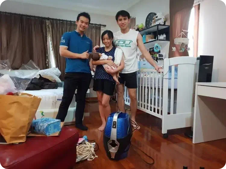 เครื่องดูดไรฝุ่นระบบน้ำ