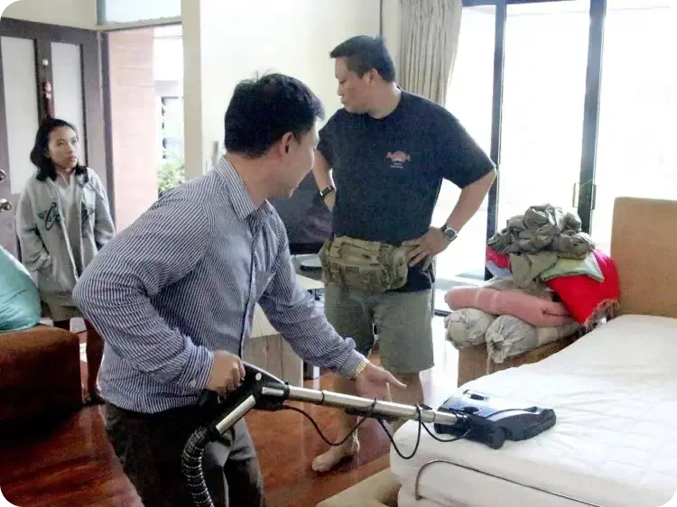 เครื่องดูดไรฝุ่นระบบน้ำ