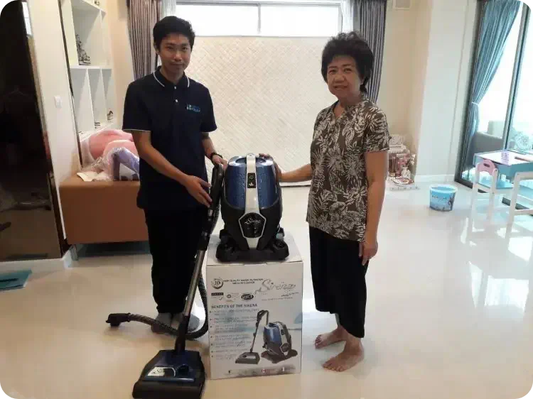 เครื่องดูดไรฝุ่นระบบน้ำ