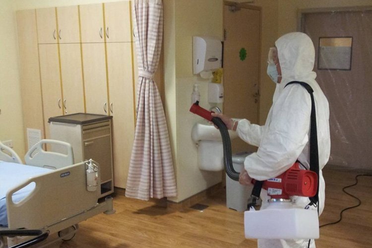 บริการฉีดพ่นฆ่าเชื้อโรงพยาบาล