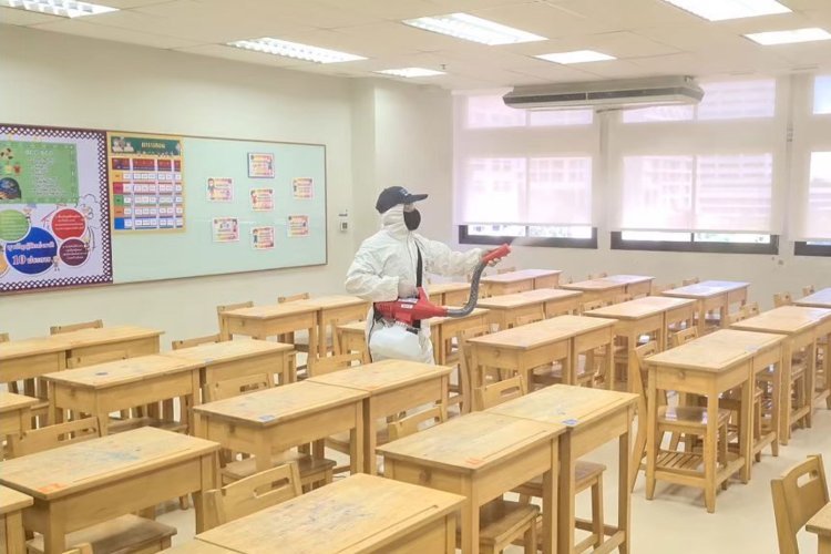 บริการพ่นฆ่าเชื้อโรงเรียน บริการพ่นฆ่าเชื้อโรงเรียน
