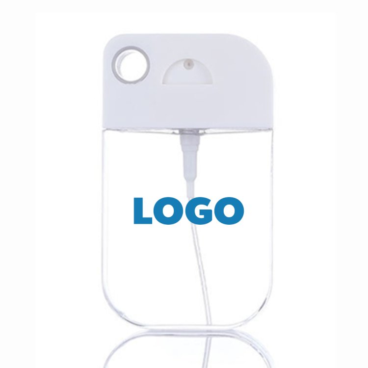 ขวดสเปรย์แอลกอฮอล์ [ชื่อรุ่น/ขนาด] ดีไซน์หรูหรา พกพาสะดวก ช่วยเสริมสร้างภาพลักษณ์ที่ใส่ใจสุขภาพและความปลอดภัยขององค์กร