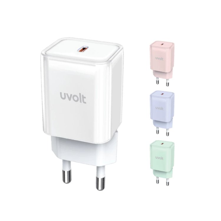 หัวแปลงปลั๊กไฟอเนกประสงค์ (โลโก้องค์กร/ชื่อแบรนด์) ดีไซน์กะทัดรัด พร้อมพอร์ต USB-C และ USB-A เหมาะสำหรับผู้บริหารที่เดินทางบ่อย