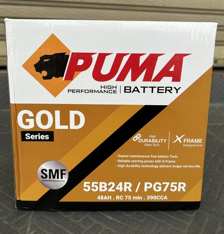 เปลี่ยนแบต PUMA 55B24R (PG75R) 