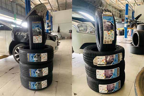 เปลี่ยนยาง goodyear
