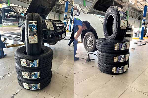 เปลี่ยนยาง goodyear