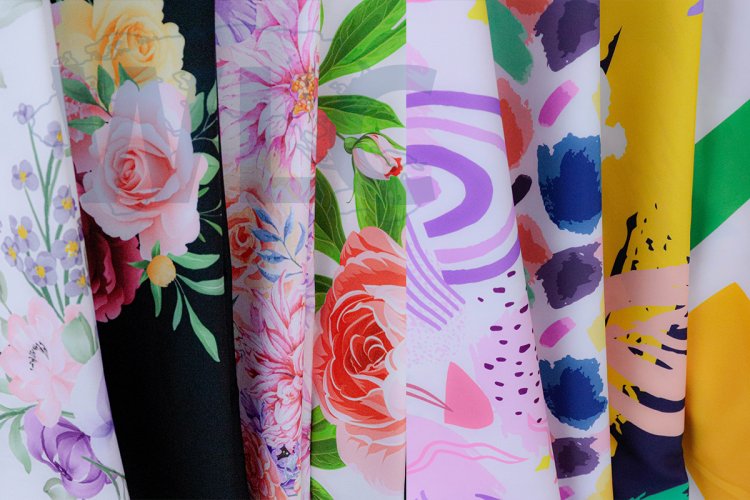 ไหมอิตาลี พิมพ์ลาย