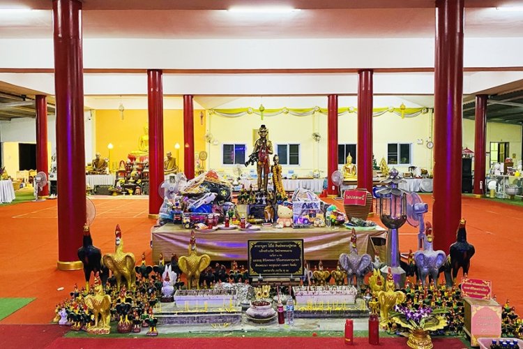 ศาลาการเปรียญ วัดป่าพรหมยาน