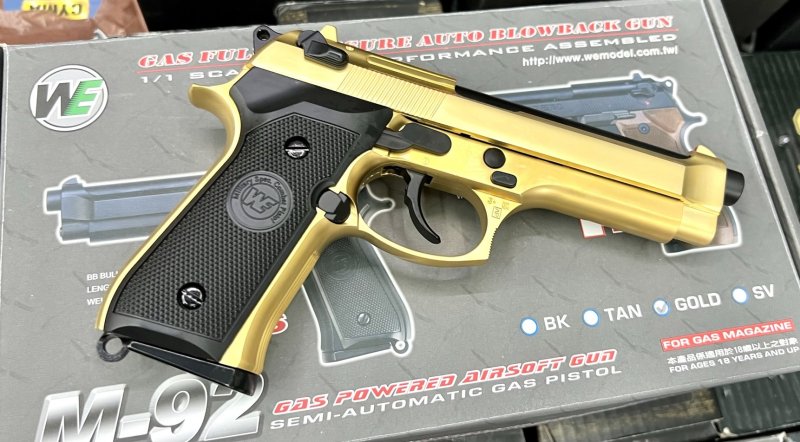 WE M92 สี Gold