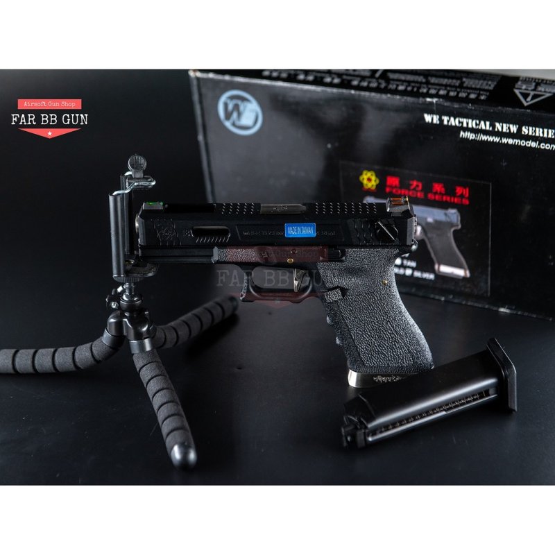 WE G18 Custom (Full Auto) สีดำ