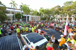 บริดจสโตนสนับสนุนยางประหยัดเชื้อเพลิงสำหรับรถพลังงานแสงอาทิตย์ ในการแข่งขัน 2019 Bridgestone World Solar Challenge