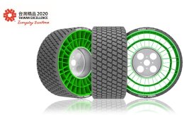 Taiwan Excellence อวดโฉม “ยางรถไร้ลม” และ “ขอบล้อคาร์บอนไฟเบอร์” 